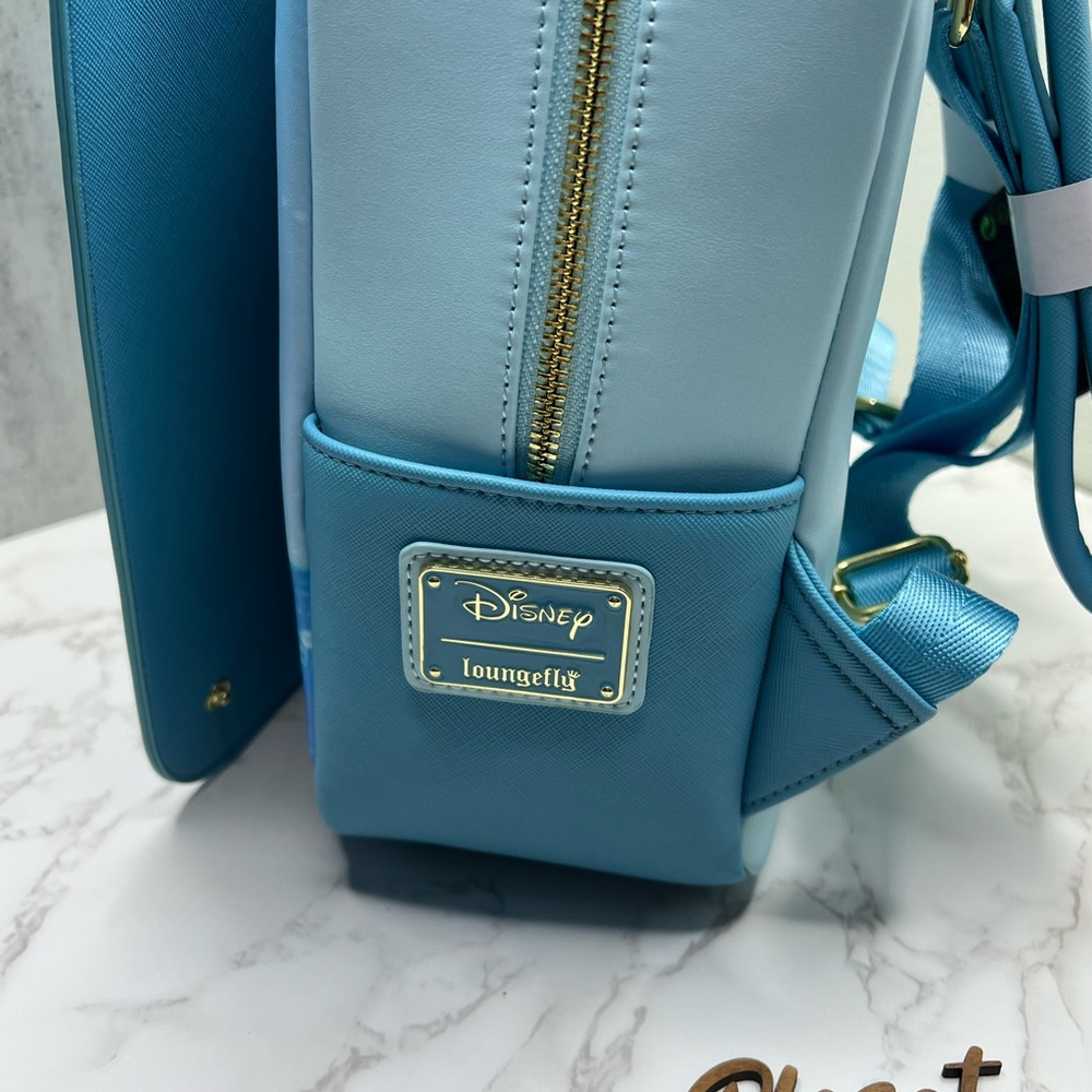 Loungefly Disney The Little Mermaid Castle Mini Backpack - Picture 7 of 12